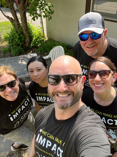 iSpace-Environments-iMPACT-Spring-Clean-Up-with-Senior-Services-2023-Team-Selfie