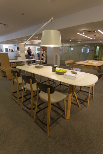 Teknion Zones Canteen Table and Stool