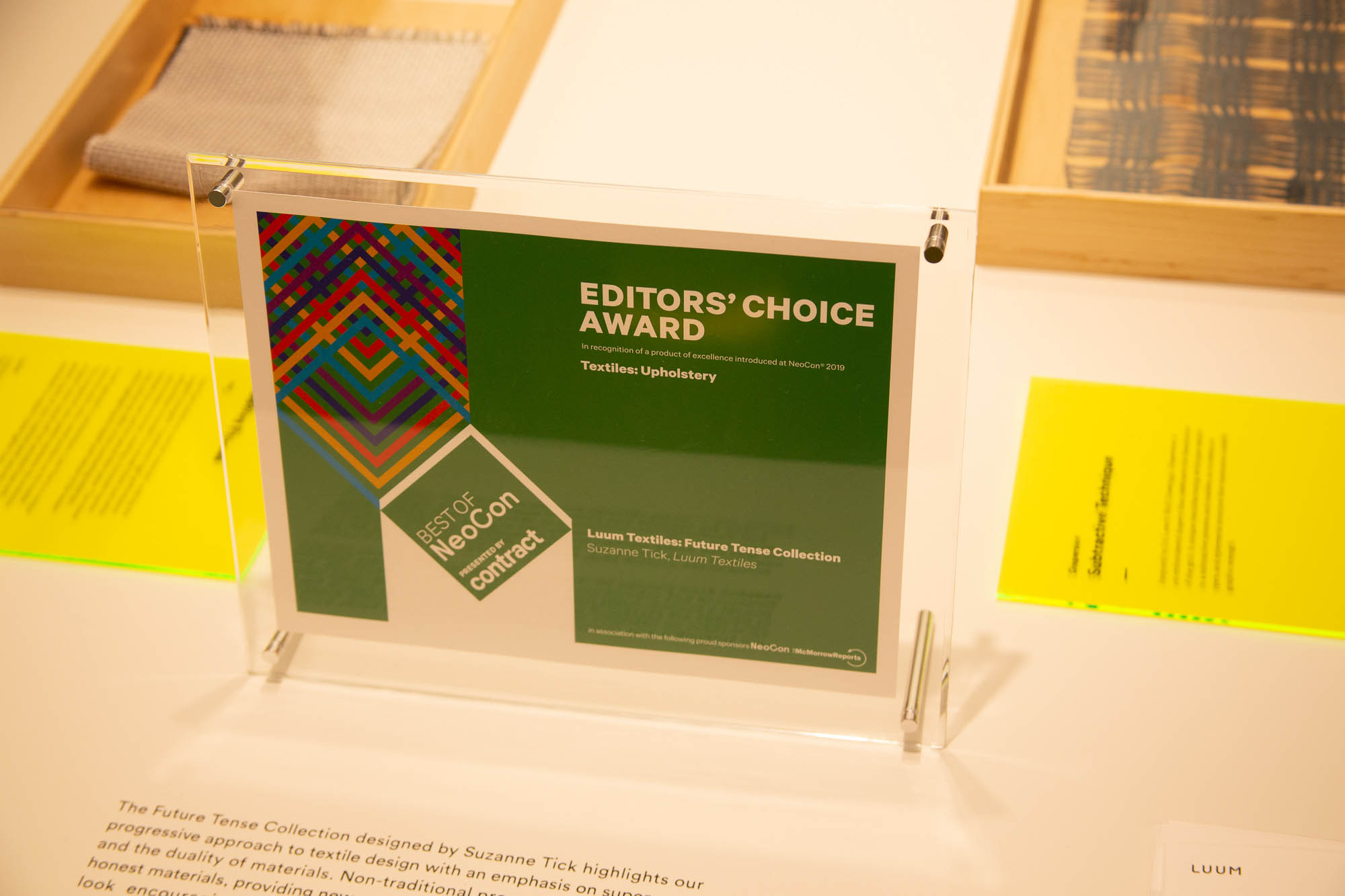Teknion LUUM - Editor's Choice Award