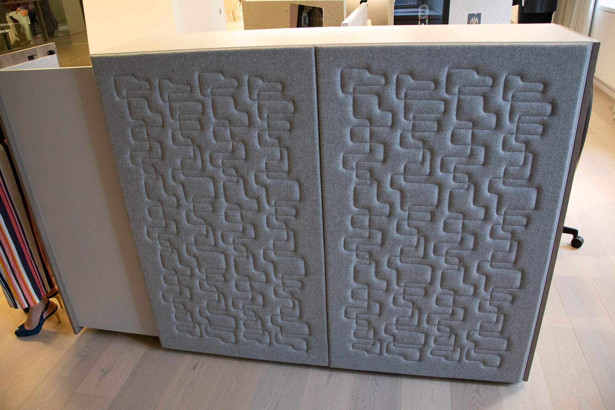 Teknion Embroidered Upholstery
