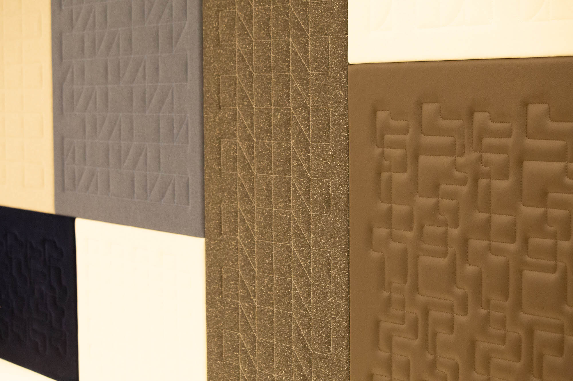 Teknion Embroidered Upholstery and Wall Coverings