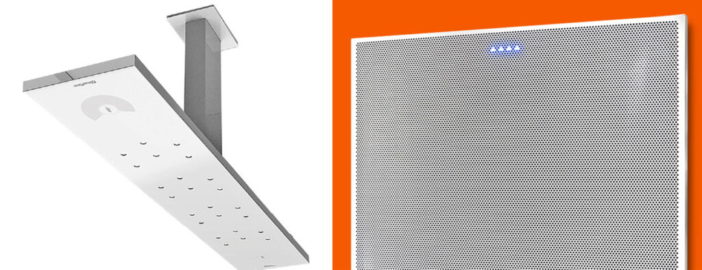 ClearOne beamforming ceiling mics