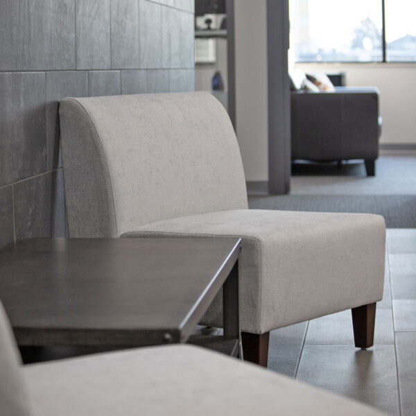 lounge furniture soft seating in lobby
