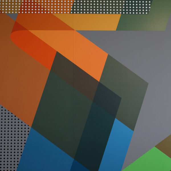 colorful wallpaper to reflect bold and colorful brand