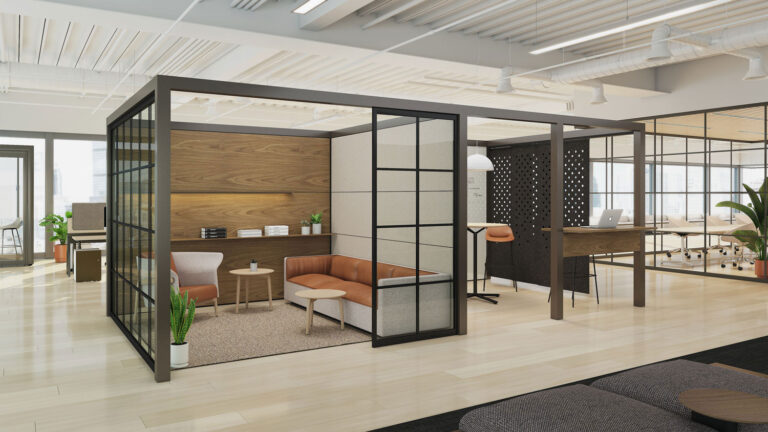 Teknion Within lounge and collaboration spaces