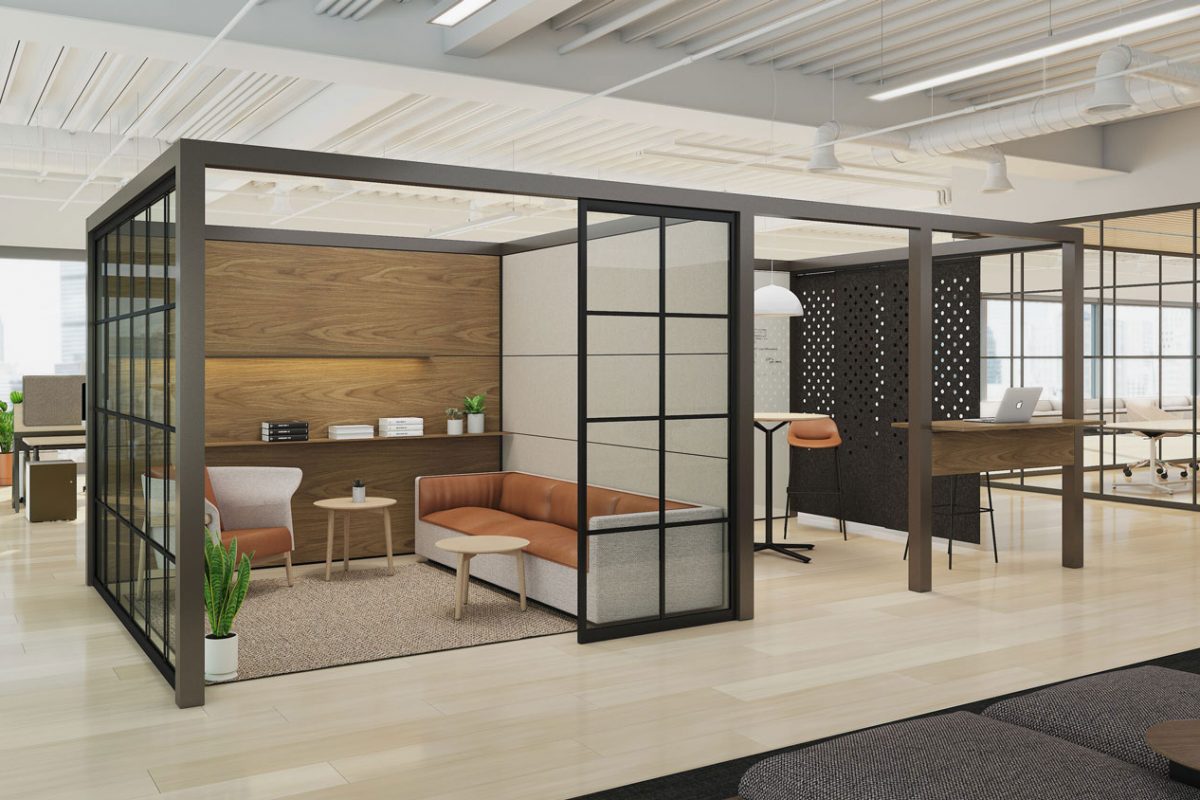 Teknion Within lounge and collaboration spaces